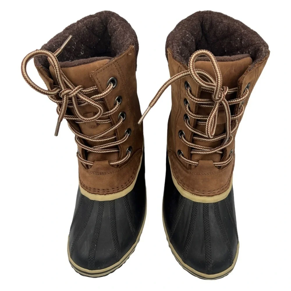 SOREL Women’s Slimpack Lace II Snow Boots 9 - Picture 4 of 12